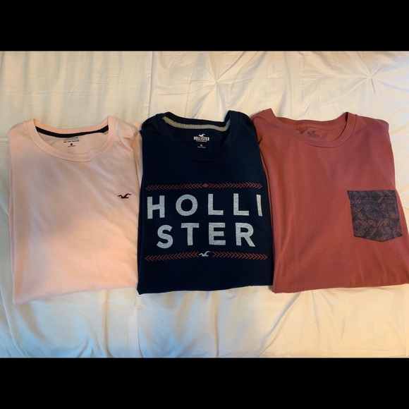 Hollister Other - ⭐️⭐️3 Hollister T-shirts...Size XL